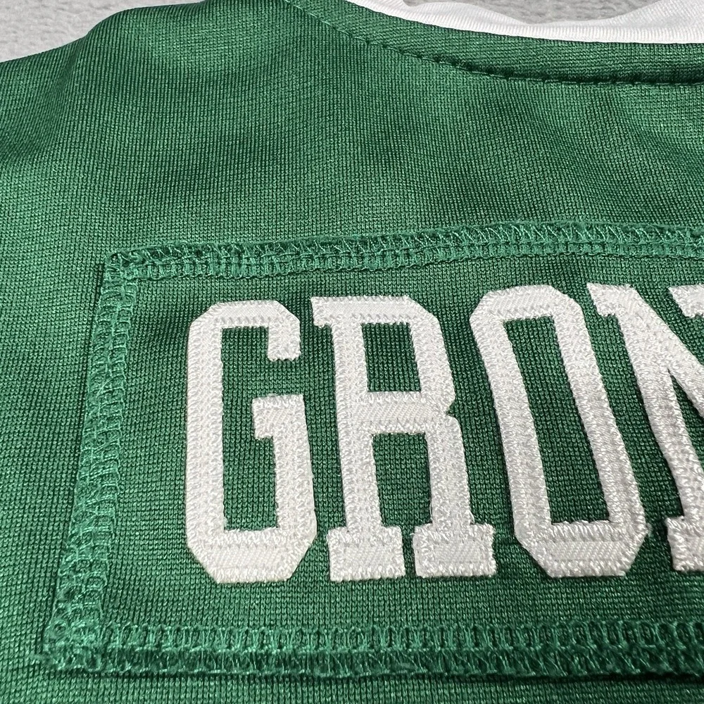 Rob Grokowski Jersey Boys L Green Headgear Classics Spartans Williamsville North